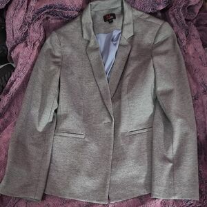 JM Studio Gray Women's Tailored Blazer Sz 8